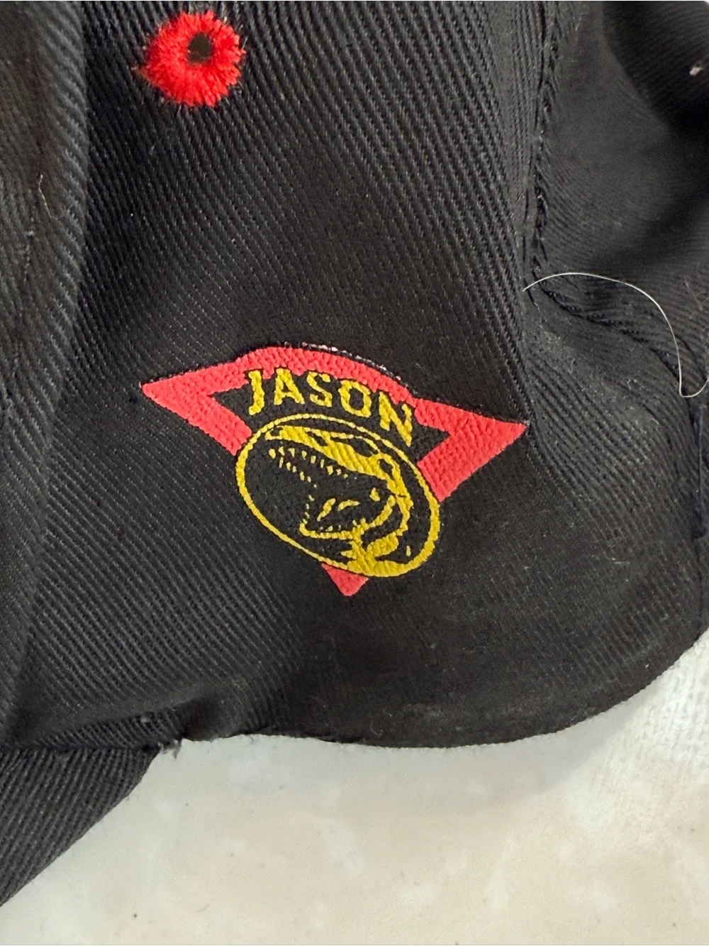 Vintage 1994 Mighty Morphin Power Rangers Red Ranger Jason Snapback Hat Cap